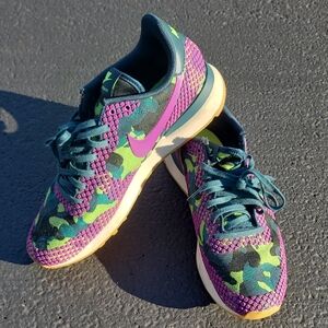 Nike Multicolor Camo Sneakers